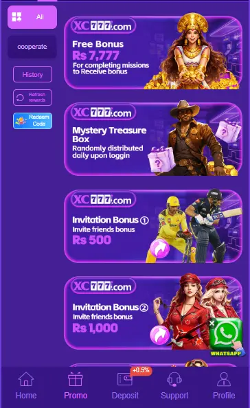 XC777 Game Earning APP