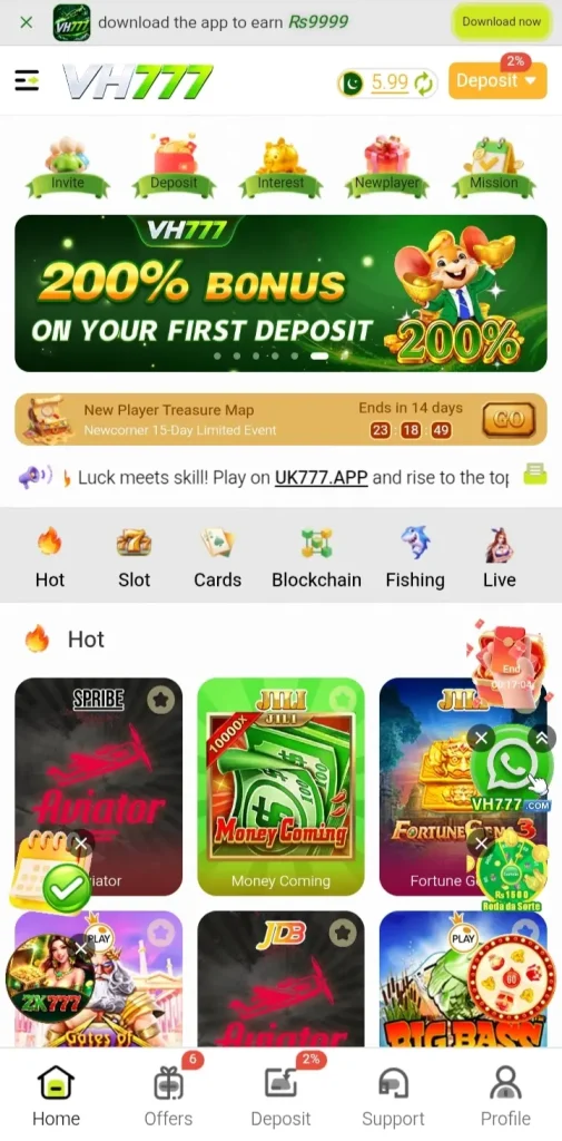 VH777 Game APP